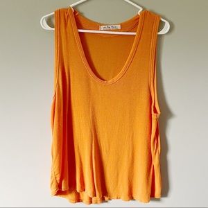 L We The Free Knit Tank Orange